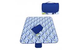 China Waterproof Foldable Picnic Mat , 600D Oxford Cloth Fold Up Picnic Blanket supplier