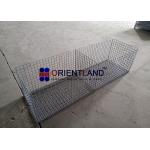 Pvc Painted Gray Color Versatile Welded Gabion Baskets For Garden Decoration for sale