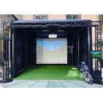 Airtight Custom LOGO Inflatable Golf Practice Simulator Tent for sale