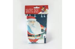 China Custom LDPE 65*80cm Plastic Gift Wrap Bags With Drawstring supplier