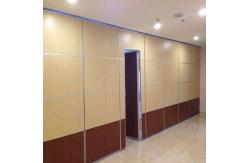 China Conference Room Fire Resistant Folding Sliding Movable Acoustic Partition Walls supplier