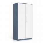 Double Color Full Height Office Furniture Metal Storage Cabinet For Staff for sale