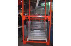 China Welded Steel Industrial Metal Stacking Rack Warehouse Stackable Metal Shelves supplier
