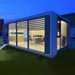 Low Cost Manufacturers Working Prefabricated House Apple High-End Office Portable 20ft 40ft Apple Home Mini Movable Apple Cabin for sale