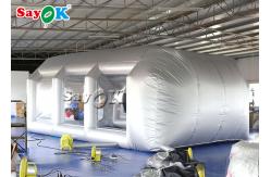 China Customized 7x5x3mH Silver Car Inflatable Spray Booth supplier