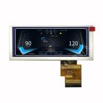 5.8 Inch Bar Type TFT LCD Module RGB 24 Bits For Vehicle Advertising Display for sale
