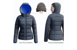 China Ticken Thickness and Hooded Woman Winter Jacket Perfect for Any Occasion supplier