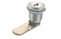 China Triangle Solt Quarter Turn Cabinet Locks Brass Material Key Latch Cam Lock supplier