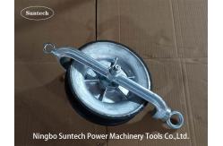 China Overhead Line Round Belt Hold Down Wire Cable Pulley Stringing Block supplier