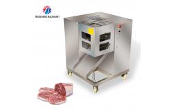 China Commercial Beef Meat Slicer Meat Cube Cutting Machine supplier