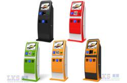 China Infrared / SAW Touch Screen ATM Kiosk With Webcam Payment Terminal Cash Machine supplier