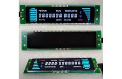 China Micro Mini Tiny Transparent 7 Segment LCD Display VA Transmissive Negative supplier