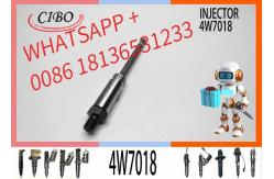 China Black 4W-7018 4W-7015 4W7018  Fuel Injectors Valve supplier