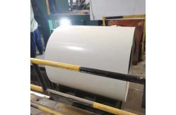 China 0.8mm Thick 9016 White Prepainted Steel Coil For Home Appliance supplier