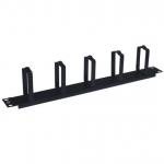 Network Horizontal Cable Manager 1U Rackmount Cable Management 5 Piece Rings for sale