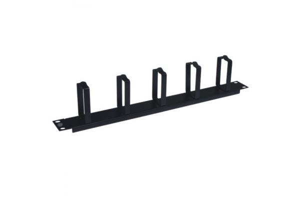 Network Horizontal Cable Manager 1U Rackmount Cable Management 5 Piece Rings