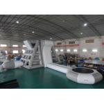 Amercian Customized Water Park Combo Inflatable , Inflatable Big Slide Park for sale