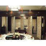 Melamine Surface Movable Banquet Hall Partition Wall , Sliding Acoustic Room Dividers for sale