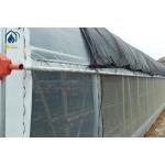 Durable Single Span Tunnel Greenhouse For Hydroponic Vegetable And Fruit Planting