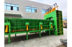 China Scrap Metal Hydraulic Shearing Blade Cutting Scrap Gantry Shears supplier