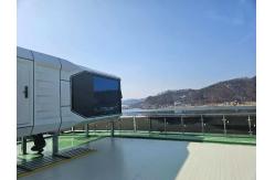 China Customized Capsule House Portable Sleeping Cabin For Seaside Hotel supplier