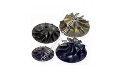 China Customized 5 Axis CNC Parts Non Standard Alloy Impeller 5 Axis Machining supplier