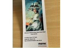 China Glossy Polyester Inkjet Cotton Canvas Roll For Latex Digital Printing supplier