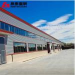 High Efficiency Prefabricated Galvanized H-beam Structure Industrial Building Factory Workshop for sale