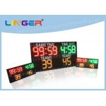 Paintball Sport Electronic Led Scoreboard with Wire Large 6 Red Buttons for sale