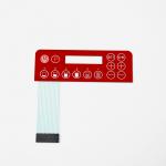Dustproof Backlight Membrane Switch , Membrane Keypad Custom IP65 Water Resistant for sale