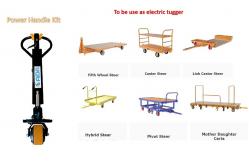 China Lithium Battery Pallet Jack Handle Conversion Kit For Manual Pallet Truck supplier