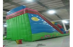 China Inflatable Fiery Red Slide teletubbies inflatable double high slide on sale supplier