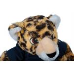 Sitting Leopard Soft Plush Stuffed Animals Adorable Design Machine Washable