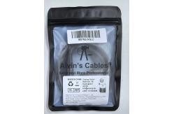 China Alvin's CAT6a GigE Vision Cable 16.4ft Shielded Screw Lock RJ45 supplier