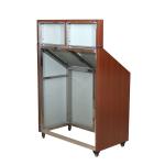 PVDF PE Wooden Aluminum Composite Panel 4x8 For Curtain Wall for sale