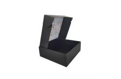China E Flute Customized Food Packaging Box Deboss CMYK Cardboard Mailing Box supplier