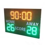 Blue Color Wireless Football Scoreboard , Portable Digital Scoreboard Various Styles for sale