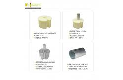 China Awning Roller Blind Kits Drum Flat Plug Retractable Awning Fitting supplier