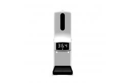 China 1000ml Touchless Sanitizer Dispenser With Infrared Fever Measure Device supplier