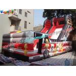 Outdoor Large 0.55mm PVC tarpaulin Inflatable Commercial Inflatable Slide for Kids Playing for sale