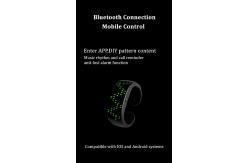 China Smartphone Remote Control Led Bracelet APP Editing Message Drawing supplier