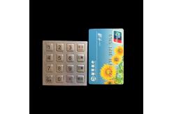 China Micro Metal Numeric Keypad Dustproof For Self Service Inquiry Machine supplier