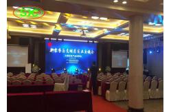 China High configuration Indoor p5 video wall ironed steel cabinet led display screen supplier