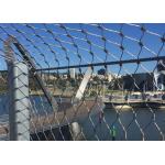 Customized Architectural Stainless Steel Wire Mesh High Tensile Facade Cladding for sale