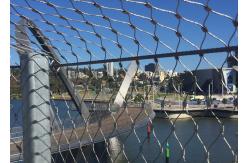 China Customized Architectural Stainless Steel Wire Mesh High Tensile Facade Cladding supplier