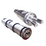 51 / 105 65 / 132 80 / 156 PVC Conical DOUBLE Twin Screw Barrel For Plastic Extruder for sale