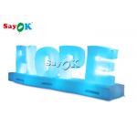 Customizable 1.3m Inflatable HOPE Alphabet For Promotion for sale