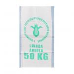 50kg Rice Flour PP Woven Bag White 600D - 1500D 40cm - 100cm Width for sale