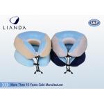 Ergonomic Travel Neck Pillow Gel personalised Printing Logo for sale