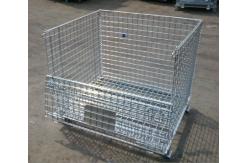 China High Visibility Industrial Wire Container  Electrozinc Plated Finish supplier